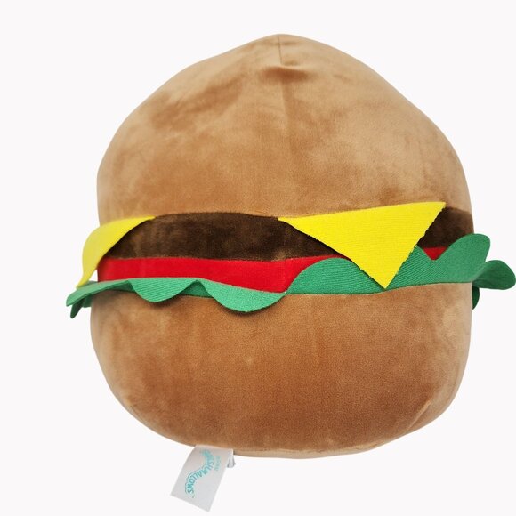 Squishmallows Original 10 Inch Carl The Cheeseburger Plush Toy - Picture 2 of 5